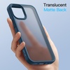 image:imageJETech Matte Case for iPhone 12 Pro Max Black  MilitaryGrade Protection Frosted Matte Back AntiFingerprint Finish Shockproof DesignBlue