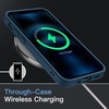 image:imageJETech Matte Case for iPhone 12 Pro Max Black  MilitaryGrade Protection Frosted Matte Back AntiFingerprint Finish Shockproof DesignBlue