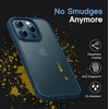 image:imageJETech Matte Case for iPhone 12 Pro Max Black  MilitaryGrade Protection Frosted Matte Back AntiFingerprint Finish Shockproof DesignBlue