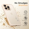 image:imageJETech Matte Case for iPhone 12 Pro Max Black  MilitaryGrade Protection Frosted Matte Back AntiFingerprint Finish Shockproof DesignLight Gold