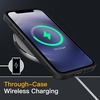 image:imageJETech Matte Case for iPhone 1212 Pro Black  MilitaryGrade Protection Frosted Matte Back AntiFingerprint Finish Shockproof DesignBlack