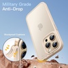 image:imageJETech Matte Case for iPhone 1212 Pro Black  MilitaryGrade Protection Frosted Matte Back AntiFingerprint Finish Shockproof DesignCream Beige