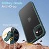 image:imageJETech Matte Case for iPhone 1212 Pro Black  MilitaryGrade Protection Frosted Matte Back AntiFingerprint Finish Shockproof DesignDark Green