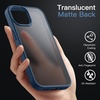 image:imageJETech Matte Case for iPhone 1212 Pro Black  MilitaryGrade Protection Frosted Matte Back AntiFingerprint Finish Shockproof DesignStorm Blue