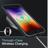 image:imageJETech Matte Case for iPhone SE 32 iPhone 87 Black  MilitaryGrade Protection Frosted Matte Back AntiFingerprint Finish Shockproof DesignDark Green