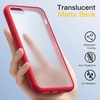 image:imageJETech Matte Case for iPhone SE 32 iPhone 87 Black  MilitaryGrade Protection Frosted Matte Back AntiFingerprint Finish Shockproof DesignRed
