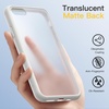 image:imageJETech Matte Case for iPhone SE 32 iPhone 87 Black  MilitaryGrade Protection Frosted Matte Back AntiFingerprint Finish Shockproof DesignStarlight