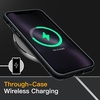 image:imageJETech Matte Case for iPhone XR Black  MilitaryGrade Protection Frosted Matte Back AntiFingerprint Finish Shockproof DesignBlack