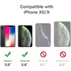 image:imageJETech Matte Case for iPhone Xs and iPhone X Black  MilitaryGrade Protection Frosted Matte Back AntiFingerprint Finish Shockproof DesignBlack