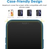 image:imageJETech One Touch Screen Protector for iPhone 12 Pro Max 2Pack  Auto Alignment Installation HD Clear Full Coverage Tempered Glass BubbleFree Application