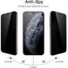 image:imageJETech Privacy Screen Protector for iPhone 11 ProXsX 2Pack  Full Coverage AntiSpy 9H Tempered Glass Black Edge Design CaseFriendlyiPhone 11 Pro MaxXS Max