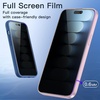 image:imageJETech Privacy Screen Protector for iPhone 11 ProXsX 2Pack  Full Coverage AntiSpy 9H Tempered Glass Black Edge Design CaseFriendlyiPhone 15
