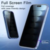 image:imageJETech Privacy Screen Protector for iPhone 11 ProXsX 2Pack  Full Coverage AntiSpy 9H Tempered Glass Black Edge Design CaseFriendlyiPhone 15 Plus