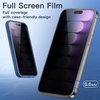 image:imageJETech Privacy Screen Protector for iPhone 11 ProXsX 2Pack  Full Coverage AntiSpy 9H Tempered Glass Black Edge Design CaseFriendlyiPhone 15 Pro Max