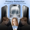 image:imageJETech Privacy Screen Protector for iPhone 11 ProXsX 2Pack  Full Coverage AntiSpy 9H Tempered Glass Black Edge Design CaseFriendlyiPhone 16