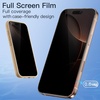 image:imageJETech Privacy Screen Protector for iPhone 11 ProXsX 2Pack  Full Coverage AntiSpy 9H Tempered Glass Black Edge Design CaseFriendlyiPhone 16 Pro Max