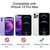 image:imageJETech Privacy Screen Protector for iPhone 1212 Pro 2Pack  FullCoverage Tempered Glass EdgetoEdge Protection AntiSpy CaseFriendly HD CleariPhone 12 Pro Max