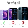 image:imageJETech Privacy Screen Protector for iPhone 1212 Pro 2Pack  FullCoverage Tempered Glass EdgetoEdge Protection AntiSpy CaseFriendly HD CleariPhone 12 mini