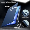 image:imageJETech Rotating Case for iPad Air 13 M4M3M2 Purple  Cover for 202620252024 Model 360 Rotation Stand Clear Back Design Auto WakeSleep Pencil Holder Full ProtectionDeep Navy