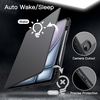 image:imageJETech Rotating Case for iPad Air 13 M4M3M2 Purple  Cover for 202620252024 Model 360 Rotation Stand Clear Back Design Auto WakeSleep Pencil Holder Full ProtectionBlack
