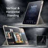 image:imageJETech Rotating Case for iPad Air 13 M4M3M2 Purple  Cover for 202620252024 Model 360 Rotation Stand Clear Back Design Auto WakeSleep Pencil Holder Full ProtectionStarlight