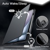 image:imageJETech Rotating Case for iPad Air 13 M4M3M2 Purple  Cover for 202620252024 Model 360 Rotation Stand Clear Back Design Auto WakeSleep Pencil Holder Full ProtectionSpace Gray