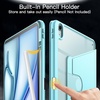 image:imageJETech Rotating Case for iPad Air 13 M4M3M2 Purple  Cover for 202620252024 Model 360 Rotation Stand Clear Back Design Auto WakeSleep Pencil Holder Full ProtectionBlue