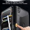 image:imageJETech Rotating Case for iPad Pro 13 M5M4 20252024 Black  Cover 360 Rotation Stand Clear Back Design Auto WakeSleep Pencil Holder Full ProtectionBlack