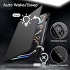 image:imageJETech Rotating Case for iPad Pro 13 M5M4 20252024 Black  Cover 360 Rotation Stand Clear Back Design Auto WakeSleep Pencil Holder Full ProtectionBlack