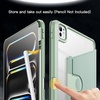 image:imageJETech Rotating Case for iPad Pro 13 M5M4 20252024 Black  Cover 360 Rotation Stand Clear Back Design Auto WakeSleep Pencil Holder Full ProtectionMint