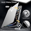 image:imageJETech Rotating Case for iPad Pro 13 M5M4 20252024 Black  Cover 360 Rotation Stand Clear Back Design Auto WakeSleep Pencil Holder Full ProtectionSilver