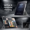 image:imageJETech Rotating Case for iPad Pro 13 M5M4 20252024 Black  Cover 360 Rotation Stand Clear Back Design Auto WakeSleep Pencil Holder Full ProtectionSilver
