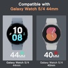 image:imageJETech Screen Protector for Samsung Galaxy Watch 76 40mm 3Pack  Tempered Glass Protection HD Clear AntiScratch DesignGalaxy Watch 54 44mm