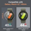 image:imageJETech Screen Protector for Samsung Galaxy Watch 76 40mm 3Pack  Tempered Glass Protection HD Clear AntiScratch DesignGalaxy Watch 76 40mm