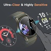 image:imageJETech Screen Protector for Samsung Galaxy Watch 76 40mm 3Pack  Tempered Glass Protection HD Clear AntiScratch DesignGalaxy Watch 76 40mm