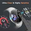image:imageJETech Screen Protector for Samsung Galaxy Watch 76 40mm 3Pack  Tempered Glass Protection HD Clear AntiScratch DesignGalaxy Watch 76 44mm