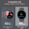 image:imageJETech Screen Protector for Samsung Galaxy Watch 76 40mm 3Pack  Tempered Glass Protection HD Clear AntiScratch DesignGalaxy Watch 98 40mm