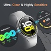 image:imageJETech Screen Protector for Samsung Galaxy Watch 76 40mm 3Pack  Tempered Glass Protection HD Clear AntiScratch DesignGalaxy Watch 98 44mm