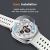 image:imageJETech Screen Protector for Samsung Galaxy Watch 76 40mm 3Pack  Tempered Glass Protection HD Clear AntiScratch DesignGalaxy Watch Ultra6 Classic 47mm