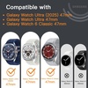 image:imageJETech Screen Protector for Samsung Galaxy Watch 76 40mm 3Pack  Tempered Glass Protection HD Clear AntiScratch DesignGalaxy Watch Ultra6 Classic 47mm