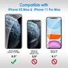 image:imageJETech Screen Protector for iPhone 11 Pro MaxXs Max 2Pack  HD Clear Face ID Compatible AntiScratch GlassiPhone 11 Pro Max  XS Max