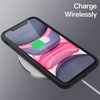image:imageJETech Silicone Case for iPhone 11 Black  Silky Soft Touch Shockproof Protection Scratch Resistant Microfiber LiningBlack