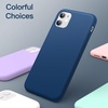image:imageJETech Silicone Case for iPhone 11 Black  Silky Soft Touch Shockproof Protection Scratch Resistant Microfiber LiningBlue Cobalt