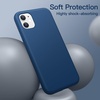 image:imageJETech Silicone Case for iPhone 11 Black  Silky Soft Touch Shockproof Protection Scratch Resistant Microfiber LiningBlue Cobalt