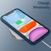image:imageJETech Silicone Case for iPhone 11 Black  Silky Soft Touch Shockproof Protection Scratch Resistant Microfiber LiningBlue Cobalt