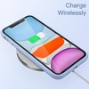 image:imageJETech Silicone Case for iPhone 11 Black  Silky Soft Touch Shockproof Protection Scratch Resistant Microfiber LiningLight Blue