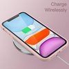 image:imageJETech Silicone Case for iPhone 11 Black  Silky Soft Touch Shockproof Protection Scratch Resistant Microfiber LiningPink
