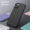 image:imageJETech Silicone Case for iPhone 11 Pro Black  Silky Soft Touch Shockproof Protection Scratch Resistant Microfiber LiningBlack