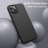 image:imageJETech Silicone Case for iPhone 11 Pro Black  Silky Soft Touch Shockproof Protection Scratch Resistant Microfiber LiningBlack