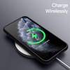 image:imageJETech Silicone Case for iPhone 11 Pro Black  Silky Soft Touch Shockproof Protection Scratch Resistant Microfiber LiningBlack